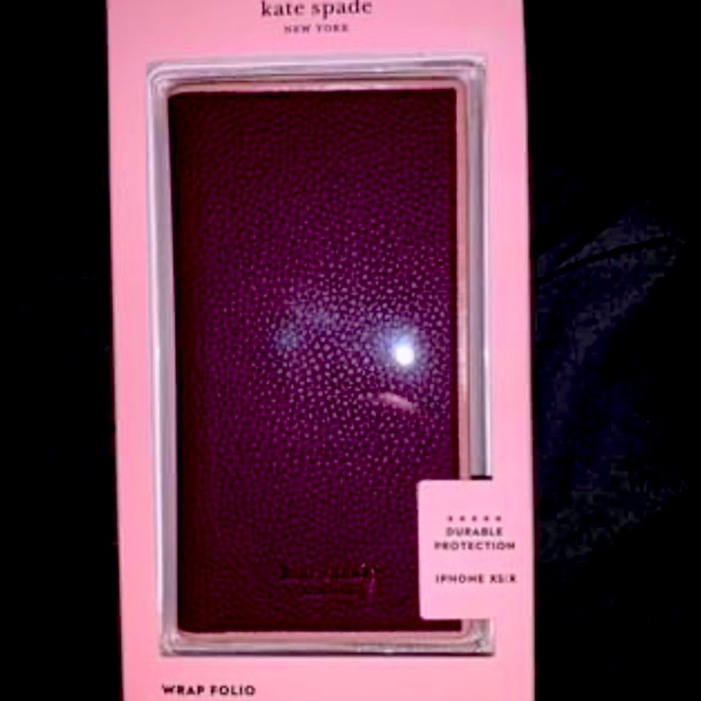 Brand new-Kate Spade wrap folio iPhone XS/X